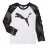 Puma Little Boy's Tie-Dye Big Cat Logo T-Shirt For Kids