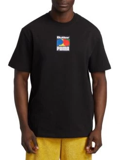Puma X Butter Goods Logo T-Shirt For Men -Cheap Sophia Webster Store unnamed file 267
