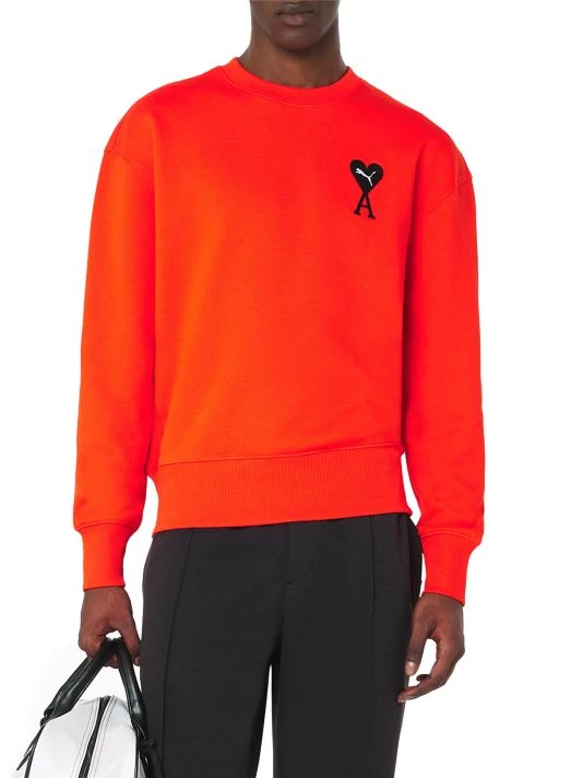 Puma X AMI Logo Sweater For Men 3 Puma X AMI Logo Sweater For Men