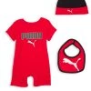 Puma Baby's 3-Piece Jersey Romper, Bib & Hat Set For Kids -Cheap Sophia Webster Store unnamed file 382