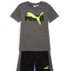 Puma Little Boy's Jersey Tee & Mesh Shorts 2-Piece Set For Kids 1 Puma Little Boy's Jersey Tee & Mesh Shorts 2-Piece Set For Kids -Cheap Sophia Webster Store unnamed file 498