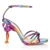 Sophia Webster Flo Flamingo-Heel Rainbow Metallic Leather Sandals -Cheap Sophia Webster Store unnamed file 607