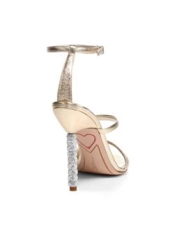 Sophia Webster Rosalind Embellished-Heel Metallic Leather Sandals -Cheap Sophia Webster Store unnamed file 615