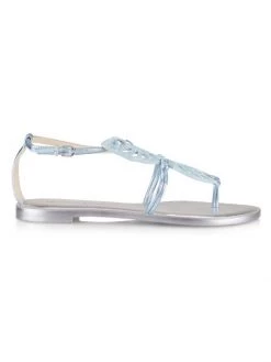 Sophia Webster Butterfly Flat Leather Sandals