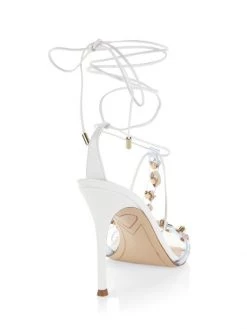 Sophia Webster Camille 100 Croc-Embossed Crystal-Embellished Ankle-Wrap Sandals -Cheap Sophia Webster Store unnamed file 712