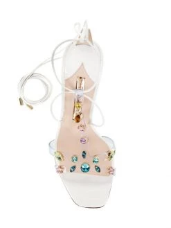 Sophia Webster Camille 100 Croc-Embossed Crystal-Embellished Ankle-Wrap Sandals -Cheap Sophia Webster Store unnamed file 714