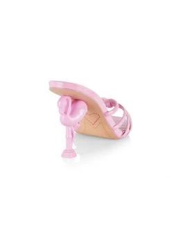 Sophia Webster Flo Flamingo Patent Leather Mid-Heel Mules -Cheap Sophia Webster Store unnamed file 781