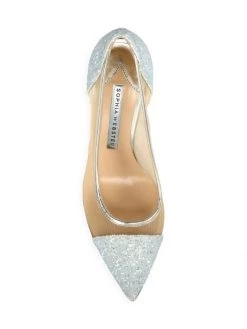 Sophia Webster Jasmine Embellished-Heel Glitter Leather & Mesh Pumps 12 Sophia Webster Jasmine Embellished-Heel Glitter Leather & Mesh Pumps -Cheap Sophia Webster Store unnamed file 874